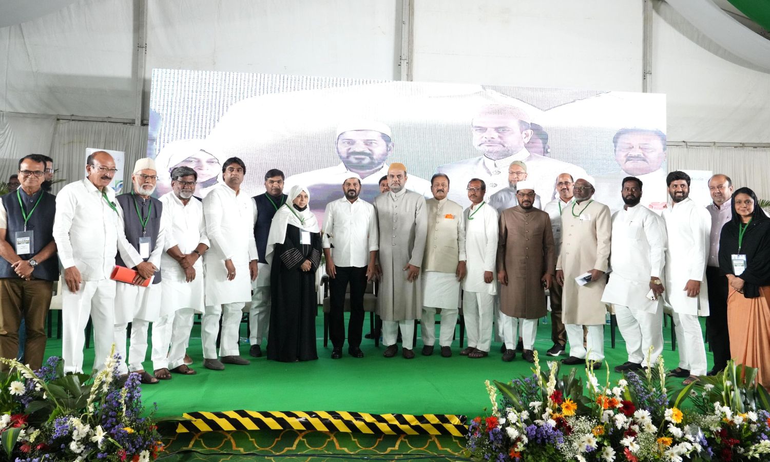 Telangana CM Revanth Reddy flagged off Haj pilgrims.