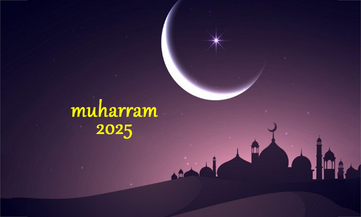 Muharram crescent