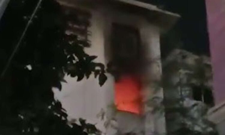 Fire at Kondapur