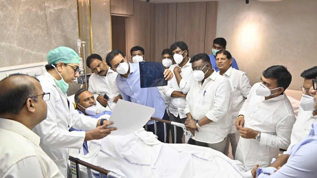 KTR visits MLA