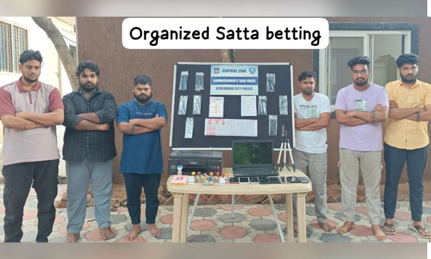 Satta Racket Busted
