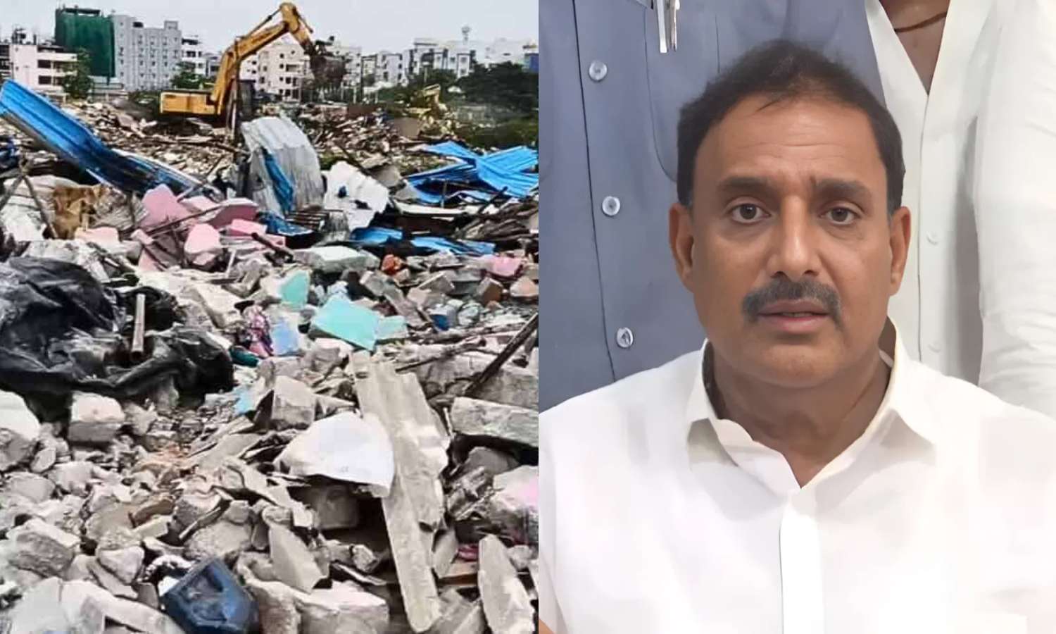 Sunnam Cheruvu Demolition