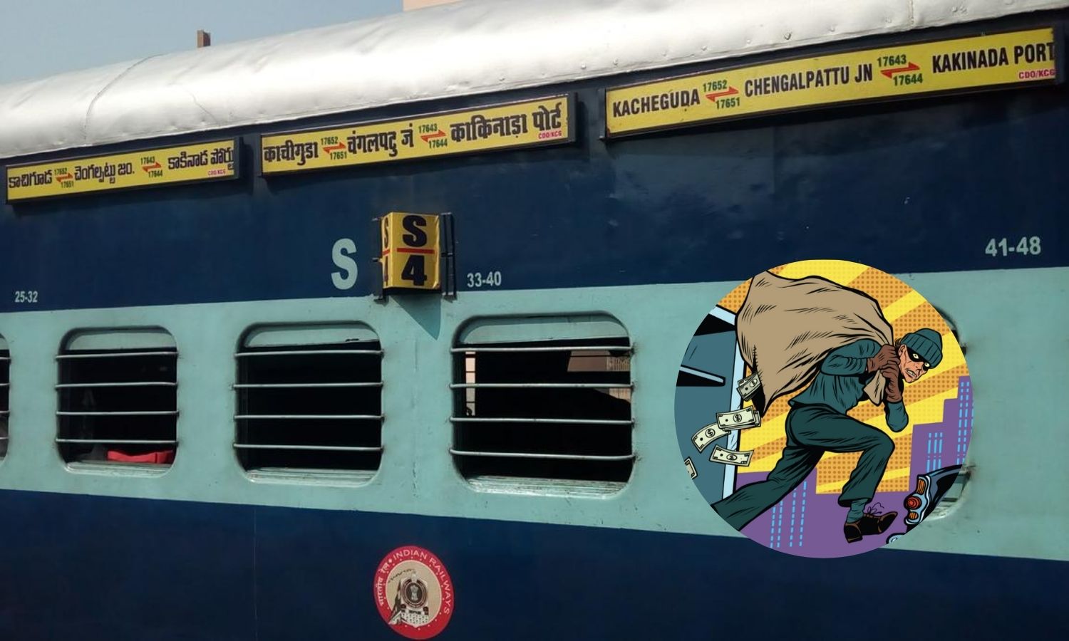 Train Robbery Anantapur