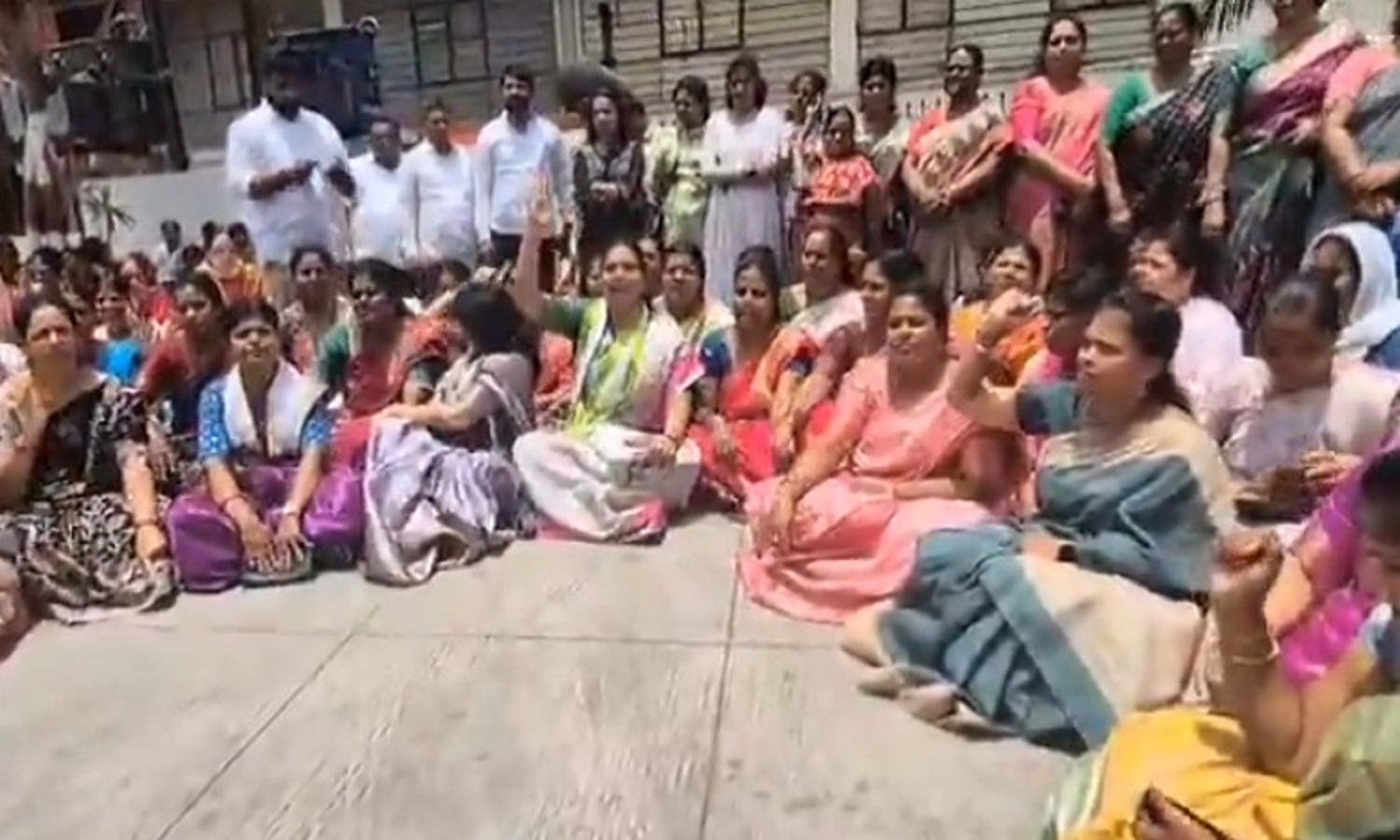 Protest Against Mallanna