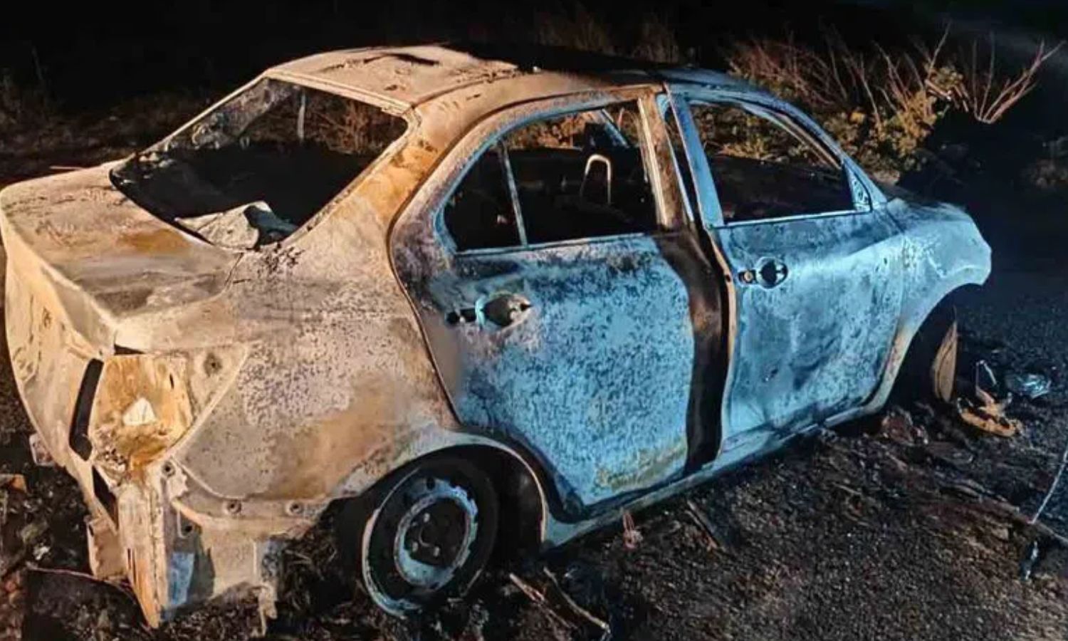 Car Catches Fire
