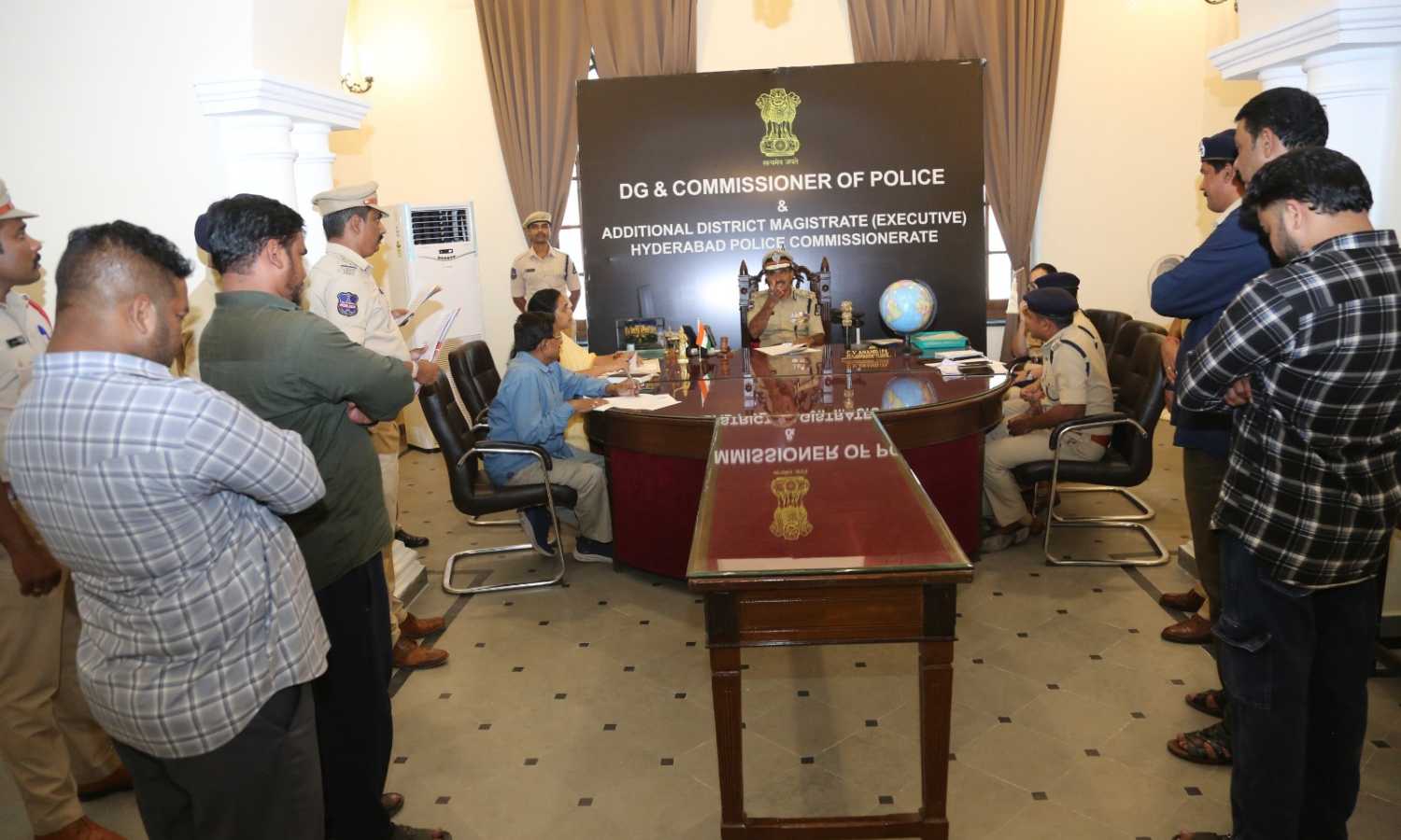 Hyderabad CP Warns