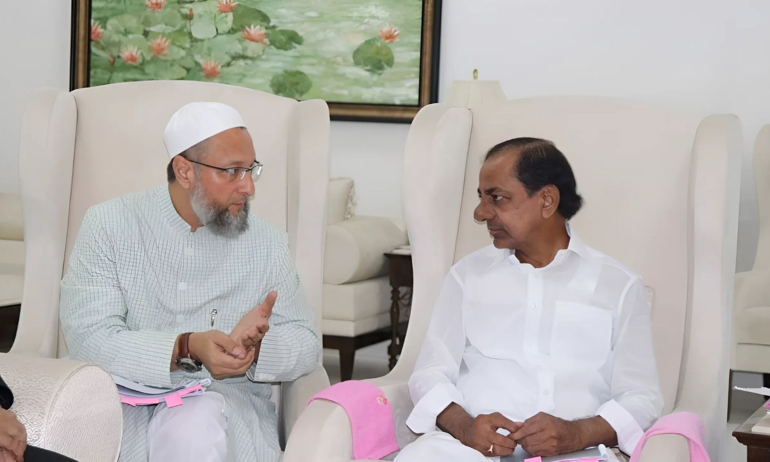 Owaisi wishes KCR