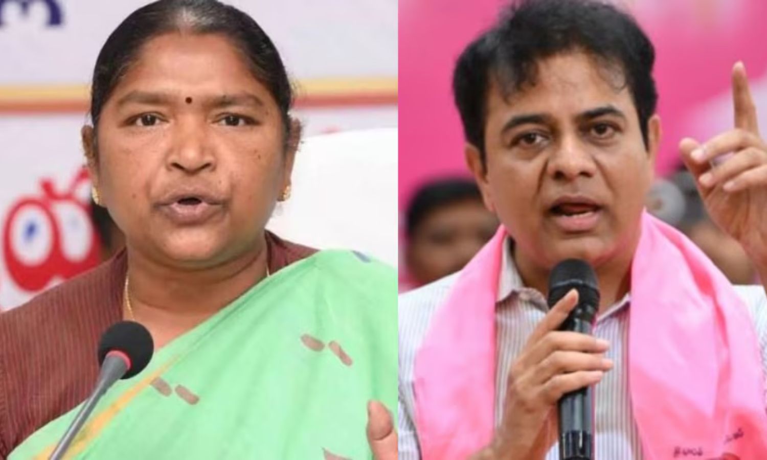 Seethakka mocks KTR