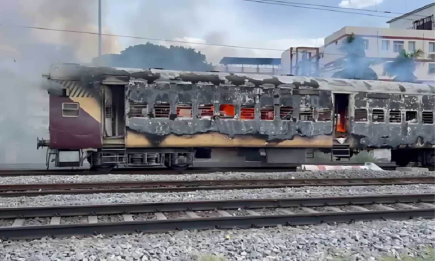 Burning Train